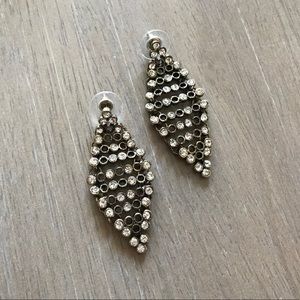 Zara crystal drop earrings